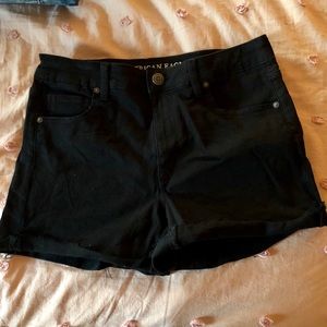 High rise shorts